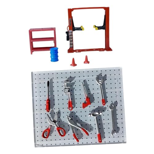 MERIGLARE 1/64 Diorama Auto Garage Lift Gantry Realistische Möbel Auto Reparatur Werkzeuge MERIGLARE 1/64 Diorama Auto Garage Lift Gantry Realistische Möbel Auto Reparatur Werkzeuge von MERIGLARE