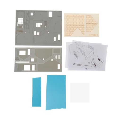 MERIGLARE 1/64 Gebäudemodellbausatz DIY Szene Einfache Montage Ornament für Mikrolandschaft MERIGLARE 1/64 Gebäudemodellbausatz DIY Szene Einfache Montage Ornament für Mikrolandschaft von MERIGLARE