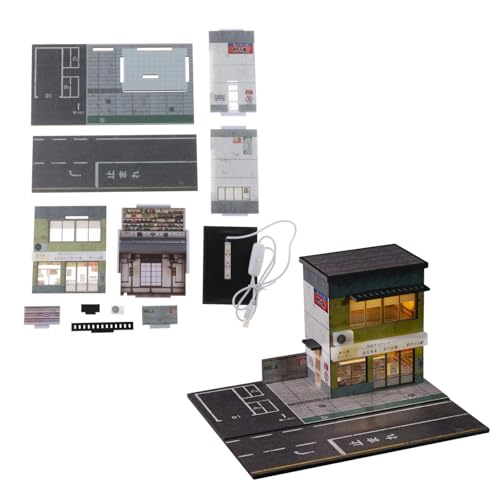 MERIGLARE 1/64 Parkplatz Szene Display Zwei Geschichte Shop für Figuren Geburtstag Geschenk MERIGLARE 1/64 Parkplatz Szene Display Zwei Geschichte Shop für Figuren Geburtstag Geschenk von MERIGLARE