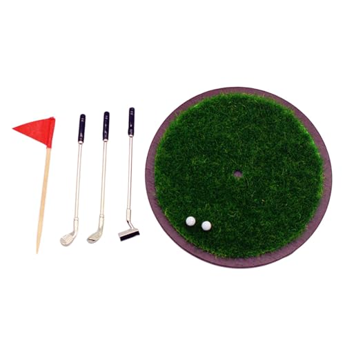 MERIGLARE 1: 6 Und 1:12 Dollhouse Mini Golf Set Miniatur Compact von MERIGLARE