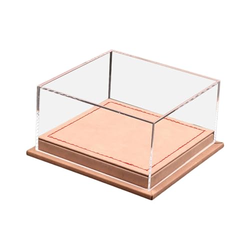 MERIGLARE 1:64 Maßstab Modell Auto Aufbewahrungsbox Staubdichte Abdeckung Größe 5 X 4,8 X 2,6 Zoll, Hellrosa von MERIGLARE