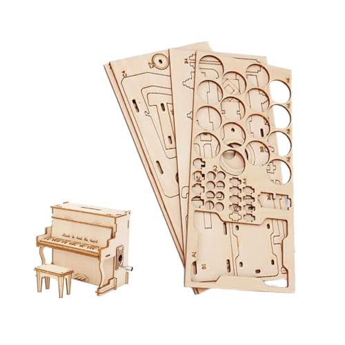 MERIGLARE 3D Puzzles, ästhetische DIY Klavier Spieluhr für Urlaub, Geburtstag, Geschenk für Männer Und Frauen MERIGLARE 3D Puzzles, ästhetische DIY Klavier Spieluhr für Urlaub, Geburtstag, Geschenk für Männer Und Frauen von MERIGLARE