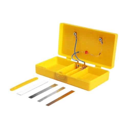 MERIGLARE Basisschaltungsexperiment Set Leitfähigkeitsexperiment Werkzeug Elektrizitätsmodell Kit Schaltung Lernkit Kit MERIGLARE Basisschaltungsexperiment Set Leitfähigkeitsexperiment Werkzeug Elektrizitätsmodell Kit Schaltung Lernkit Kit von MERIGLARE