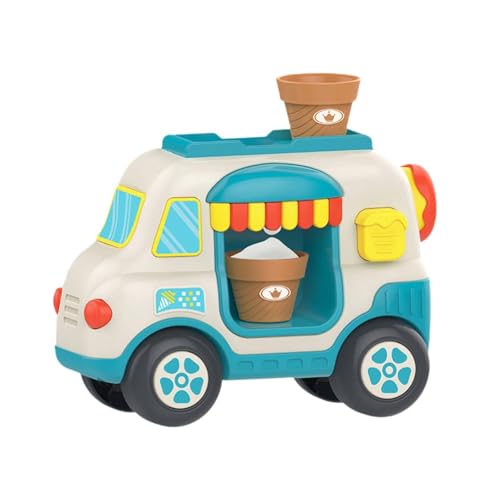 MERIGLARE Blasenmaschine für Kinder, Spielzeug für Die Badewanne, Eiscreme Schaumgerät mit 2 Waffeln , Blau MERIGLARE Blasenmaschine für Kinder, Spielzeug für Die Badewanne, Eiscreme Schaumgerät mit 2 Waffeln , Blau von MERIGLARE