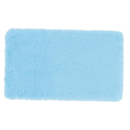 MERIGLARE Bodenbeläge, Miniatur Plüsch Teppich, Kindergeschenke, Teppiche, Wohnzimmer Dekoration, Spielzeug, DIY Puppenhaus Zubehör, 1:12 Puppenhaus Teppich, Blau MERIGLARE Bodenbeläge, Miniatur Plüsch Teppich, Kindergeschenke, Teppiche, Wohnzimmer Dekoration, Spielzeug, DIY Puppenhaus Zubehör, 1:12 Puppenhaus Teppich, Blau von MERIGLARE