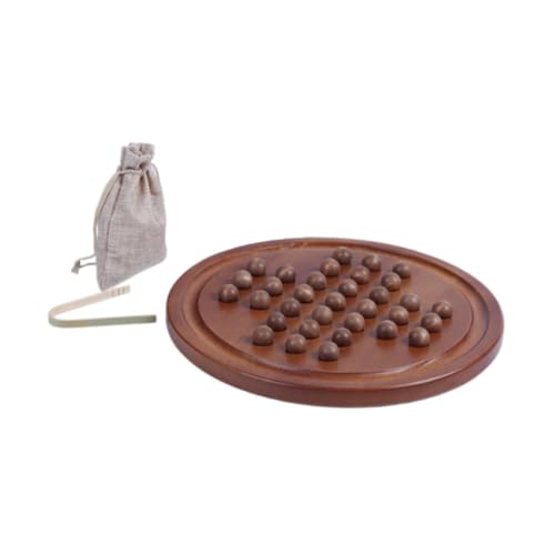 MERIGLARE Brettspiel Aus Holz, Brettspiel, Einzelnes Schachspielzeug für Die Familie von MERIGLARE