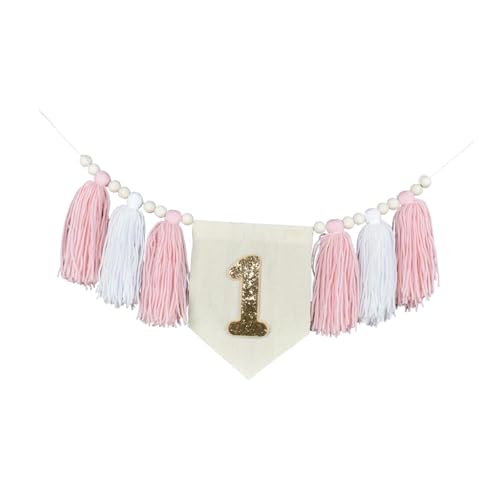 MERIGLARE Hochstuhl Banner Zur Feier des Ersten Geburtstags Mädchen Party Zubehör, Style B MERIGLARE Hochstuhl Banner Zur Feier des Ersten Geburtstags Mädchen Party Zubehör, Style B von MERIGLARE
