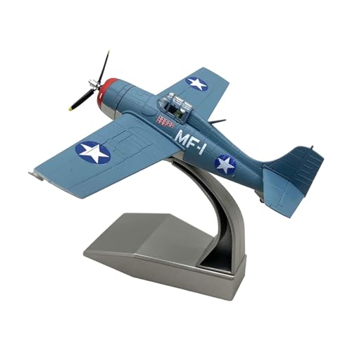 MERIGLARE Kampfflugzeug im Maßstab 1/72 mit Ständer, Druckguss-Modell, Sammlungsflugzeug für Café von MERIGLARE