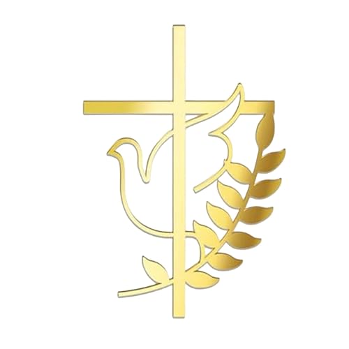 MERIGLARE Kuchenaufsatz Taubenkreuz Aus Acryl für Hochzeiten Und Feiern, Stil A MERIGLARE Kuchenaufsatz Taubenkreuz Aus Acryl für Hochzeiten Und Feiern, Stil A von MERIGLARE