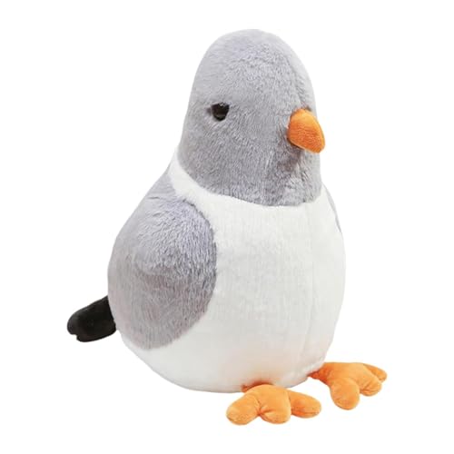 MERIGLARE Kuscheltier Taube, Plüschtier, Dekorationskollektion, Weiche Geburtstagsgeschenke, Heimdekoration, Ausgestopfter Vogel für Zuhause, Erwachsene, Grau MERIGLARE Kuscheltier Taube, Plüschtier, Dekorationskollektion, Weiche Geburtstagsgeschenke, Heimdekoration, Ausgestopfter Vogel für Zuhause, Erwachsene, Grau von MERIGLARE