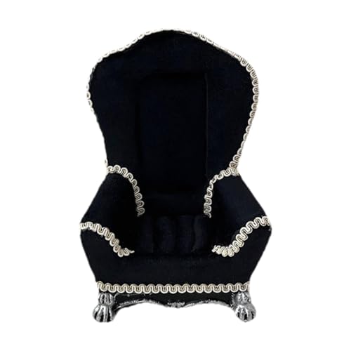 MERIGLARE Miniaturmöbel für Puppenhaus, Aufbewahrung für Schmuck, Landschaftsaccessoires, Einzelsofa MERIGLARE Miniaturmöbel für Puppenhaus, Aufbewahrung für Schmuck, Landschaftsaccessoires, Einzelsofa von MERIGLARE