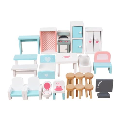 MERIGLARE Puppenhausmöbel Miniatur Kleiderschrankmodell für Mikrolandschafts Wohnzimmer von MERIGLARE