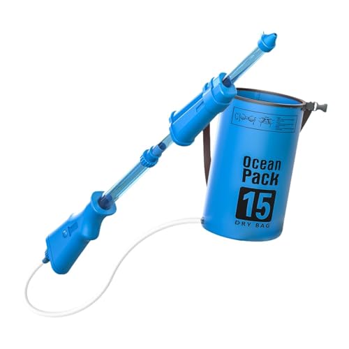 MERIGLARE Rucksack Wasser Spritzspielzeug 15l für Kinder Im Freien, Blau MERIGLARE Rucksack Wasser Spritzspielzeug 15l für Kinder Im Freien, Blau von MERIGLARE