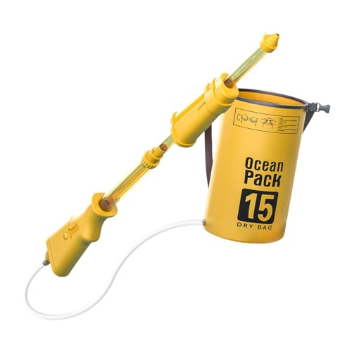 MERIGLARE Rucksack Wasser Spritzspielzeug 15l für Kinder Im Freien, Gelb MERIGLARE Rucksack Wasser Spritzspielzeug 15l für Kinder Im Freien, Gelb von MERIGLARE