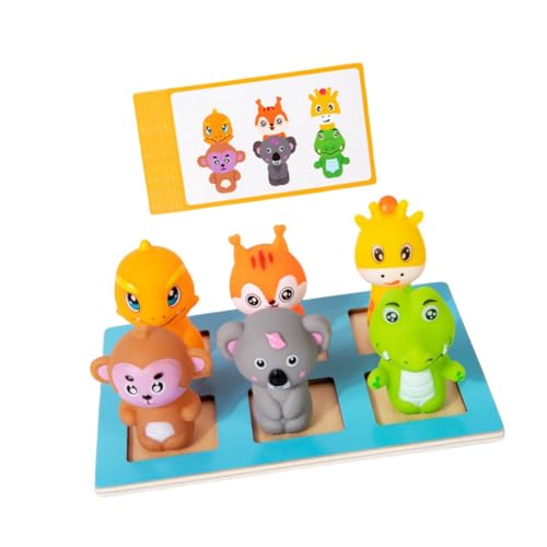 MERIGLARE Tier Matching Spiel Hand Auge Koordination Kindergarten für 3 4 5 Jahre Alt von MERIGLARE