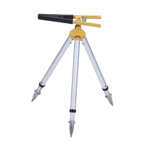 MERIGLARE Totalstation Centeringrod Stativ Stabilisatorständer Teleskopturm Schnellverschluss Metallvermessungsgeräte Linealhalter, Goldener Schwarzer Clip, 40 bis 60 cm MERIGLARE Totalstation Centeringrod Stativ Stabilisatorständer Teleskopturm Schnellverschluss Metallvermessungsgeräte Linealhalter, Goldener Schwarzer Clip, 40 bis 60 cm von MERIGLARE