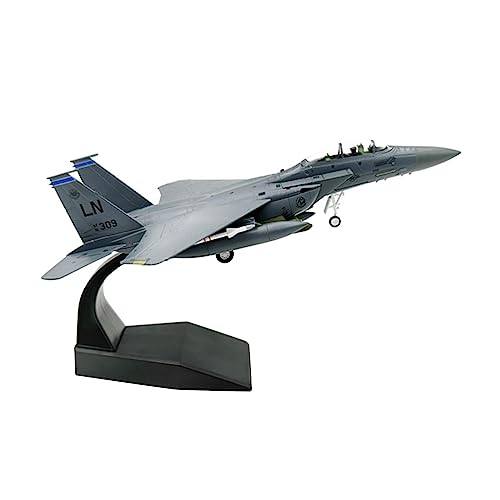 Modell Aus Druckgusslegierung, Hochdetailliertes Kinderspielzeug, 1/100 F15E Fighter, Kleines Flugzeug von MERIGLARE