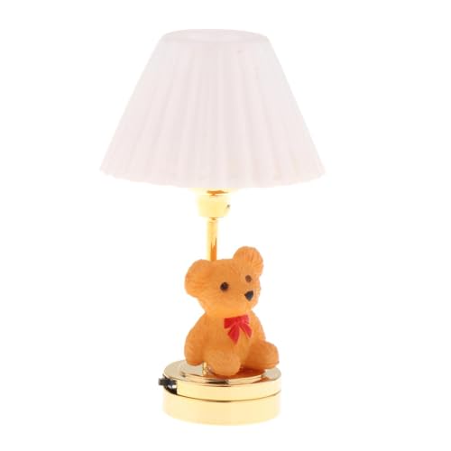 Puppenhaus-Tischlampe im Maßstab 1:12, Puppenzubehör, Dekoration, Metall-Schreibtischleuchte für Zuhause Puppenhaus-Tischlampe im Maßstab 1:12, Puppenzubehör, Dekoration, Metall-Schreibtischleuchte für Zuhause von MERIGLARE