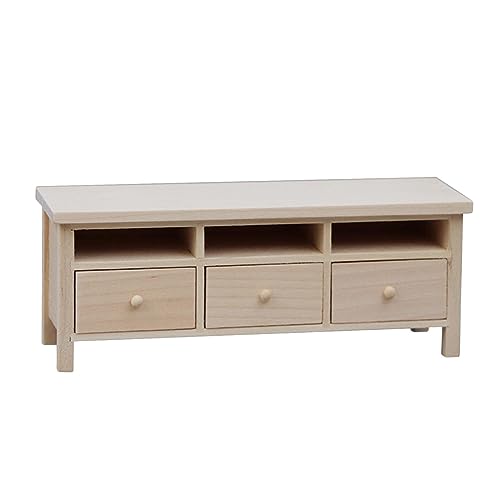 Puppenhausmöbel Im Maßstab 1:12, Miniatur TV Schrank, Puppenhausmöbel Im Maßstab 1:12, Miniatur TV Schrank, von MERIGLARE