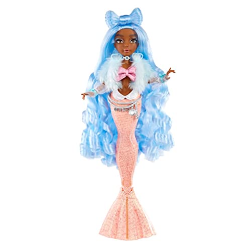 MGA Entertainment Mermaidz SHELLNELLE Meerjungfrauen Puppe mit Farbwechsel & Blauen Haaren Inklusive Outfit & Zubehör Voll beweglich Zum Sammeln Für Kinder ab 4 Jahren 580829 MGA Entertainment Mermaidz SHELLNELLE Meerjungfrauen Puppe mit Farbwechsel & Blauen Haaren Inklusive Outfit & Zubehör Voll beweglich Zum Sammeln Für Kinder ab 4 Jahren 580829 von MERMAZE MERMAIDZ
