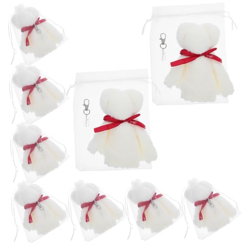 MERRYHAPY Bärenhandtuch-schlüsselanhänger-set Vielseitige Taufgeschenke Für Jungen Und Mädchen Hochzeitsfeier-dekorationen Lustiger Abschluss von MERRYHAPY