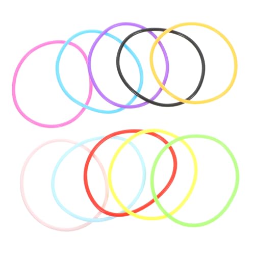 MERRYHAPY 10 Stück Buntes Silikonarmbänder Elastische Leichte Armbänder Verschiedenen Farben für Outdoor Aktivitäten zum Basteln MERRYHAPY 10 Stück Buntes Silikonarmbänder Elastische Leichte Armbänder Verschiedenen Farben für Outdoor Aktivitäten zum Basteln von MERRYHAPY