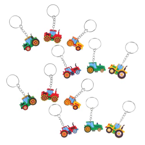 MERRYHAPY 12 Stück Schlüsselanhänger Mit Traktor- Für Kinder, Cartoon-schlüsselanhänger Für Rucksäcke, Erntezeit, Partygeschenke, Schlüsselanhänger, Süßer Schlüsselanhänger Für MERRYHAPY 12 Stück Schlüsselanhänger Mit Traktor- Für Kinder, Cartoon-schlüsselanhänger Für Rucksäcke, Erntezeit, Partygeschenke, Schlüsselanhänger, Süßer Schlüsselanhänger Für von MERRYHAPY