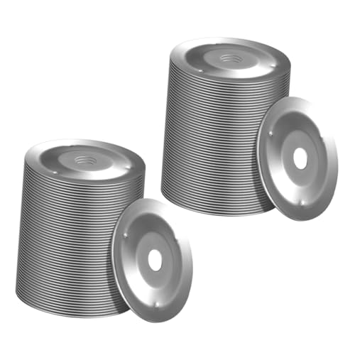 MERRYHAPY 120 Stück Cymbal Ching Ringe Ersatzteile für Reinen für Schlagzeuger und Percussion Enthusiasten Installieren Langlebig und Vielseitig von MERRYHAPY