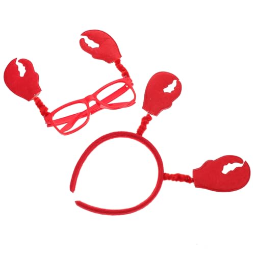 MERRYHAPY 1Satz Kopfschmuck für Erwachsene Teiliges mit Haarreif und Brille für Partys Feste und Fotografie Leicht und Angenehm zu Tragen und Sicher MERRYHAPY 1Satz Kopfschmuck für Erwachsene Teiliges mit Haarreif und Brille für Partys Feste und Fotografie Leicht und Angenehm zu Tragen und Sicher von MERRYHAPY