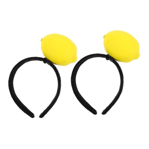 MERRYHAPY 2 Stück Lustiges Zitronen Haarreif Plüsch Obst Haarschmuck für Party Kostüm Accessoire Vielseitig für Geburtstagsfeiern und Festliche Anlässe MERRYHAPY 2 Stück Lustiges Zitronen Haarreif Plüsch Obst Haarschmuck für Party Kostüm Accessoire Vielseitig für Geburtstagsfeiern und Festliche Anlässe von MERRYHAPY