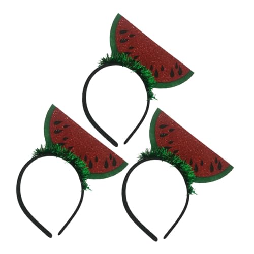 MERRYHAPY 3 Stück Teiliges Wassermelonen Stirnband Leichte Haarreifen mit Einzigartigem Design für Party Haaraccessoires Damen und Cosplay Dekoration und Fotorequisiten MERRYHAPY 3 Stück Teiliges Wassermelonen Stirnband Leichte Haarreifen mit Einzigartigem Design für Party Haaraccessoires Damen und Cosplay Dekoration und Fotorequisiten von MERRYHAPY