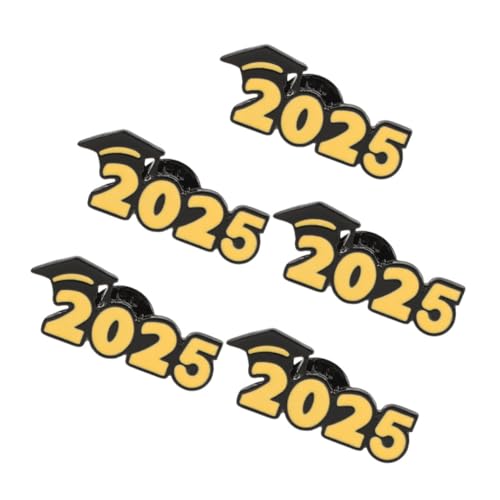 MERRYHAPY 5pcs Abschluss Brosche Stifte Abschlusskappe Abzeichenanzug Brosche Zinklegierung Lappel Pins Abschlussstudenten Souvenir Fun Grad Cap Label Pin MERRYHAPY 5pcs Abschluss Brosche Stifte Abschlusskappe Abzeichenanzug Brosche Zinklegierung Lappel Pins Abschlussstudenten Souvenir Fun Grad Cap Label Pin von MERRYHAPY