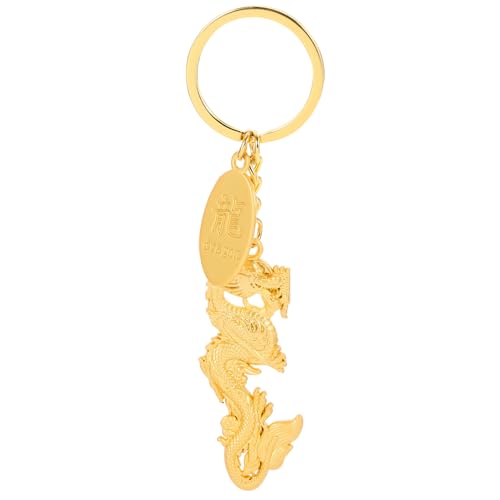 MERRYHAPY Drachen Schlüsselanhänger Leichtgewichtiger Kompakter Taschenanhänger mit Feiner Verarbeitung für und Stilvolle für Auto und Handtasche von MERRYHAPY
