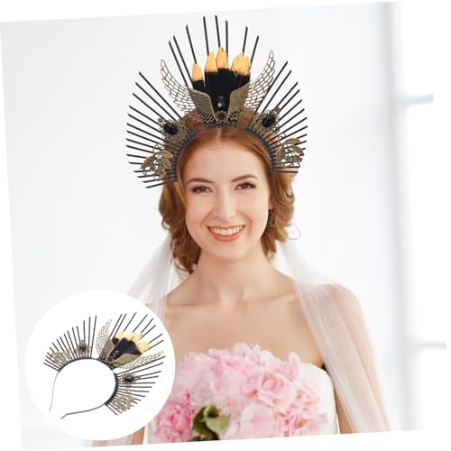 MERRYHAPY Gothic Damen Haarreif mit Heiligenschein Eleganter DIY Haarschmuck für Partys und Festliche Anlässe Einfach zu Tragen und Vielseitig Einsetzbar MERRYHAPY Gothic Damen Haarreif mit Heiligenschein Eleganter DIY Haarschmuck für Partys und Festliche Anlässe Einfach zu Tragen und Vielseitig Einsetzbar von MERRYHAPY