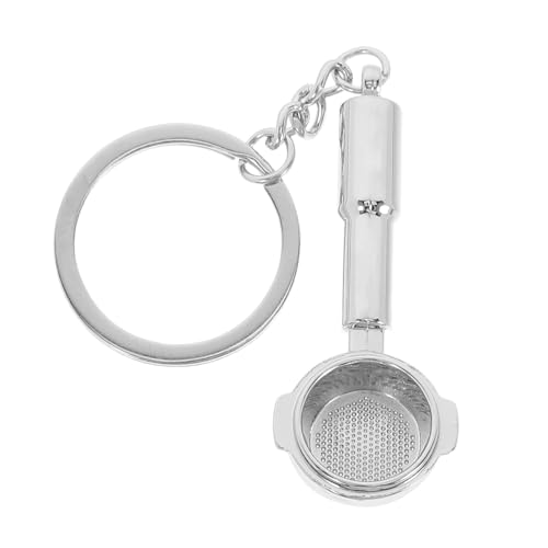MERRYHAPY Kaffeestil Schlüsselbund Metallauto Key Ring Kaffeewerkzeuge Schlüsselhalter Souvenir Kaffee Thema Rucksack Anhänger Autoschlüsseldekoration von MERRYHAPY