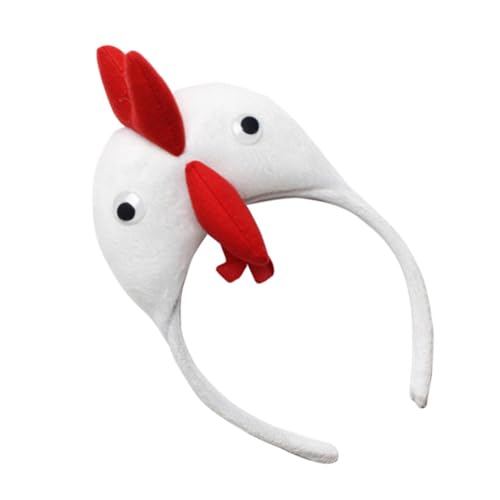 MERRYHAPY Lustiges Hahn Stirnband aus Verstellbar Cartoon hahn Kopfschmuck für Mädchen Party Cosplay Tierkopf Haarreif für Karneval und Ostern MERRYHAPY Lustiges Hahn Stirnband aus Verstellbar Cartoon hahn Kopfschmuck für Mädchen Party Cosplay Tierkopf Haarreif für Karneval und Ostern von MERRYHAPY