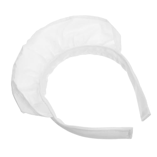 MERRYHAPY Maid Stirnband mit Rüschen Weißer Haarschmuck für Damen und Mädchen Cosplay Party Festival Kostüm Zubehör für Dienstmädchen Look MERRYHAPY Maid Stirnband mit Rüschen Weißer Haarschmuck für Damen und Mädchen Cosplay Party Festival Kostüm Zubehör für Dienstmädchen Look von MERRYHAPY