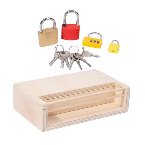 MERRYHAPY Montessori Holzspielzeug für Kleinkinder Ab Jahr Interessantes Entsperrspiel mit Formanpassung Pädagogisches Motorisches Lernspielzeug Kreativität und Koordination MERRYHAPY Montessori Holzspielzeug für Kleinkinder Ab Jahr Interessantes Entsperrspiel mit Formanpassung Pädagogisches Motorisches Lernspielzeug Kreativität und Koordination von MERRYHAPY