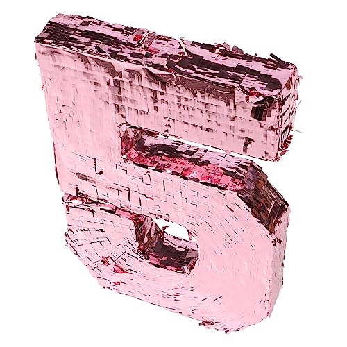 MERRYHAPY Piñata Für Fiesta Pinata Dreidimensionales Piñata- Vierzehn Tage Geburtstagsschmuck Fußball-piñata Große Piñata Nummer 5 Pinata Hochzeits-piñata Partyspielzeug Papier MERRYHAPY Piñata Für Fiesta Pinata Dreidimensionales Piñata- Vierzehn Tage Geburtstagsschmuck Fußball-piñata Große Piñata Nummer 5 Pinata Hochzeits-piñata Partyspielzeug Papier von MERRYHAPY