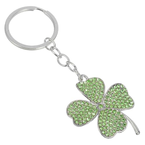 MERRYHAPY Schlüsselanhänger mit Vierblättrigem Kleeblatt Glücksbringer für Patrick's Day Multifunktional als Taschenanhänger Einzigartiges Design für Handtaschen Rucksäcke MERRYHAPY Schlüsselanhänger mit Vierblättrigem Kleeblatt Glücksbringer für Patrick's Day Multifunktional als Taschenanhänger Einzigartiges Design für Handtaschen Rucksäcke von MERRYHAPY