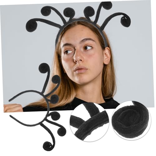 MERRYHAPY Teiliges Antennen stirnband Verstellbar Originelles Party haarreifen für Halloween Cosplay Geburtstage Damen Haar accessoire Fester Sitz Vielseitig Einsetzbar von MERRYHAPY