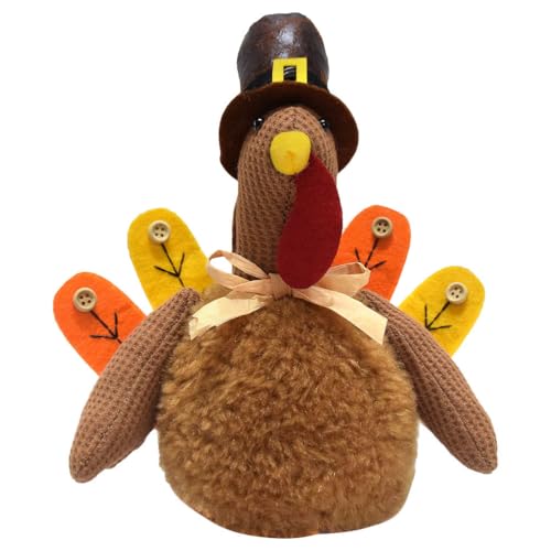 MERRYHAPY Truthahn Stofftier Plüsch Truthahn Puppe Spielzeug Thanksgiving Tischdekoration für Jungen und Mädchen Herbst Ernte Festival Lieferungen MERRYHAPY Truthahn Stofftier Plüsch Truthahn Puppe Spielzeug Thanksgiving Tischdekoration für Jungen und Mädchen Herbst Ernte Festival Lieferungen von MERRYHAPY