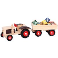 Mertens 82077 Traktor mit ABC-Anhänger Mertens 82077 Traktor mit ABC-Anhänger von MERTENS