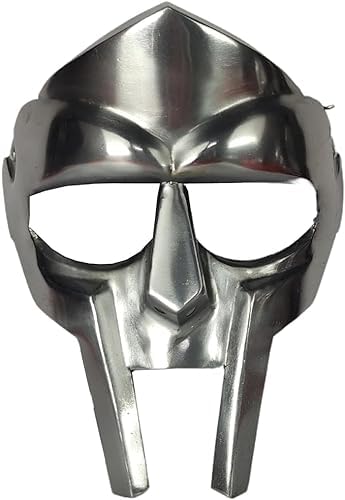 METALARTO MF Doom Maske 18 Gauge Gladiator Mad Villian Halloween Cosplay Rollenspiel Mittelalter Maske METALARTO MF Doom Maske 18 Gauge Gladiator Mad Villian Halloween Cosplay Rollenspiel Mittelalter Maske von METALARTO
