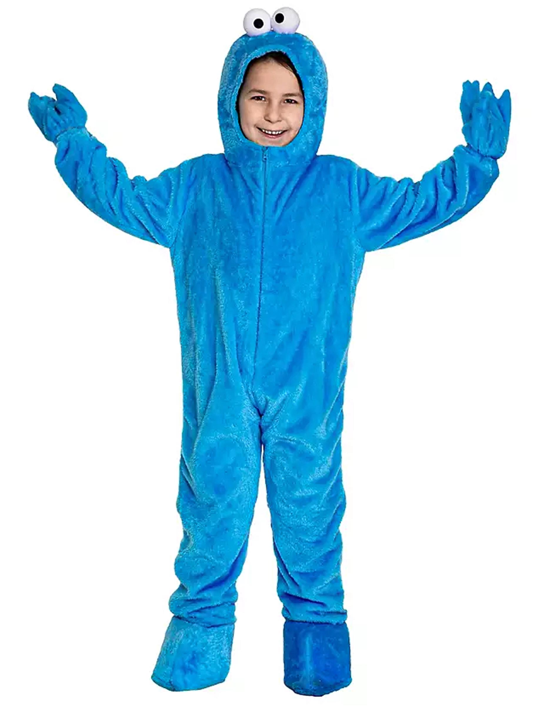Sesamstrasse Kinderkostüm Krümelmonster blau 3-teilig Sesamstrasse Kinderkostüm Krümelmonster blau 3-teilig von METAMORPH GmbH