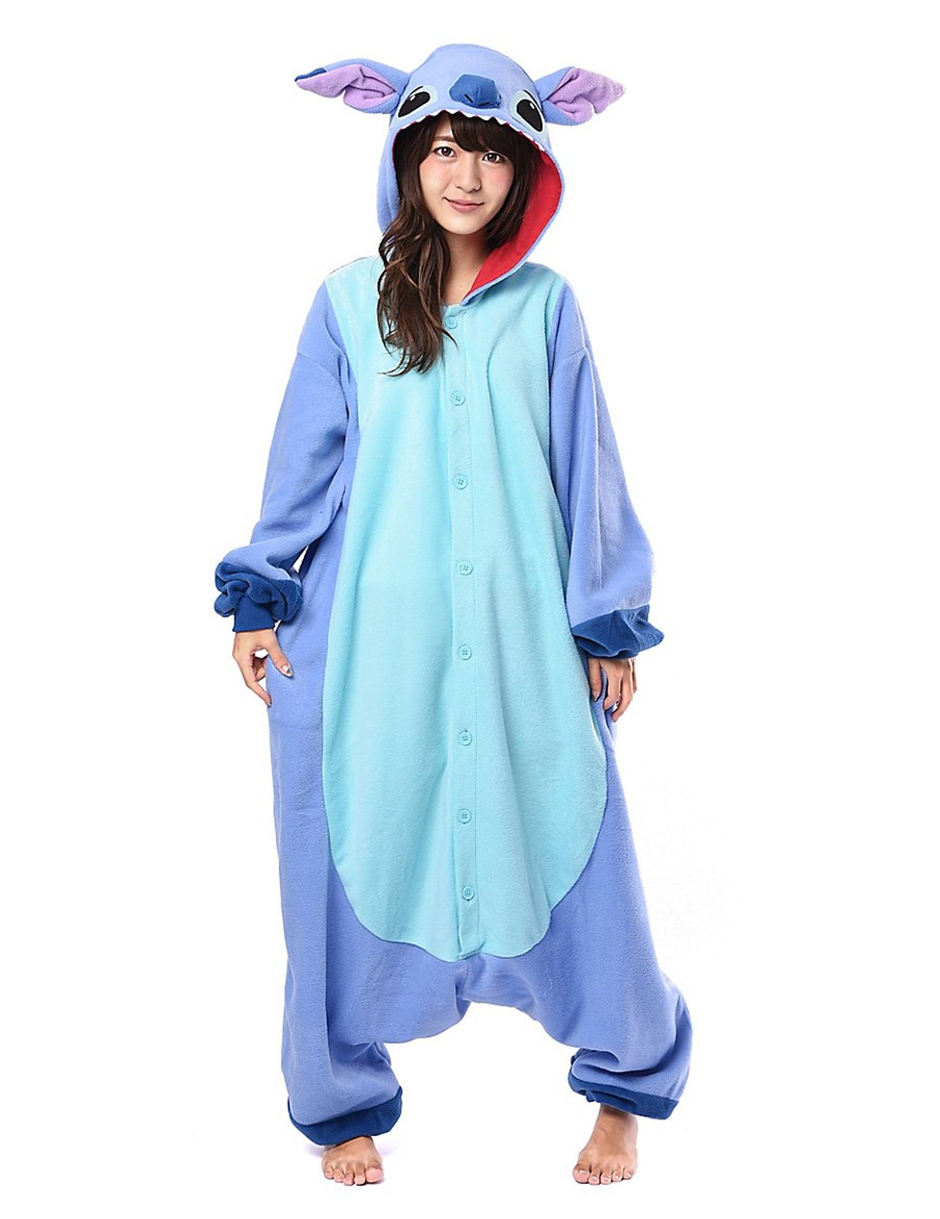 Stitch-Kostüm Kigurumi Lilo und Stitch blau von METAMORPH GmbH