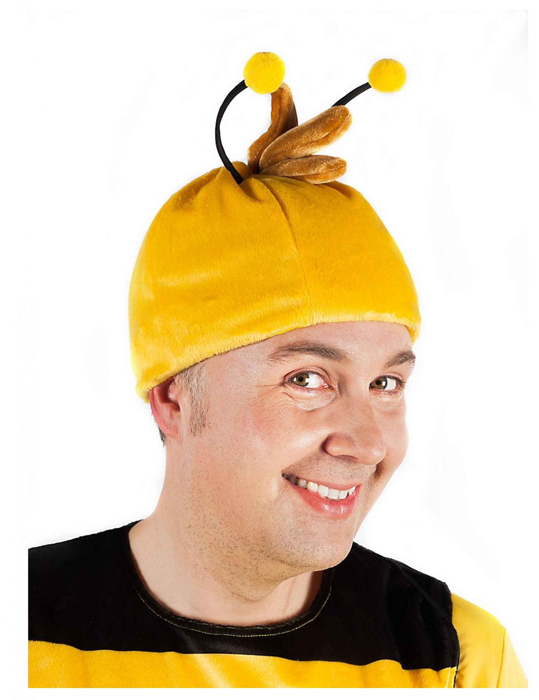 Willi-Kopfbedeckung aus Biene Maja Bienenfühler gelb von METAMORPH GmbH