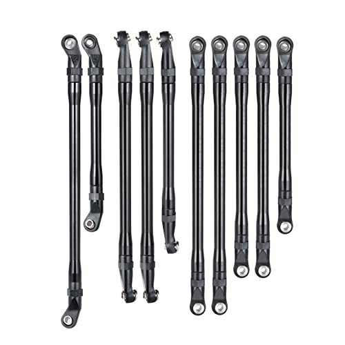 MEXWLOP 10 Teile/los Legierung Verbindungsgestänge Unmontiert Kit 3 Arten Kugelkopf 1:10, for Axial, for SCX10 90046 RC Crawler Auto Teile MEXWLOP 10 Teile/los Legierung Verbindungsgestänge Unmontiert Kit 3 Arten Kugelkopf 1:10, for Axial, for SCX10 90046 RC Crawler Auto Teile von MEXWLOP