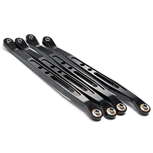 MEXWLOP RC-Car-Schaltgestänge for obere und untere Aufhängung, 1/10 RC Crawler, for Axial, for Wraith 90018(Lower-Black) von MEXWLOP