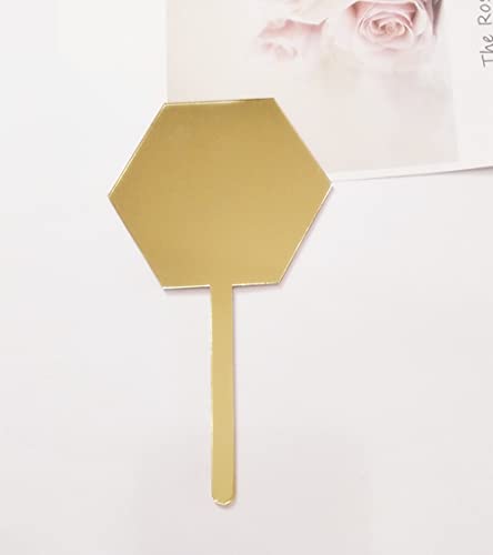 12 STÜCKE Blank Sechseck Acryl Kuchen Topper, Personalisierte Kuchen Topper, DIY Kuchen Topper, Kuchen Topper Rohlinge 12 STÜCKE Blank Sechseck Acryl Kuchen Topper, Personalisierte Kuchen Topper, DIY Kuchen Topper, Kuchen Topper Rohlinge von MEYA